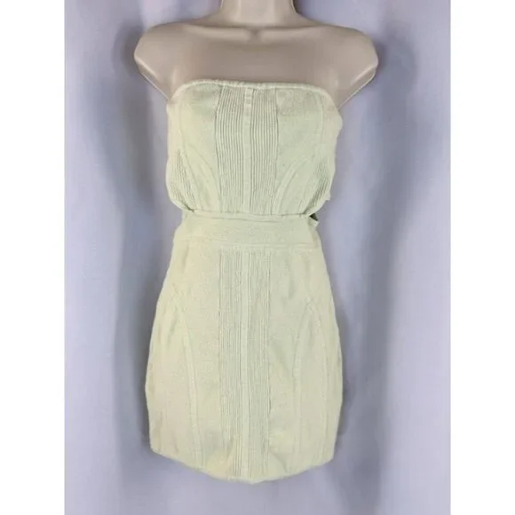 slim fit dress slacks Herve Leger - Green Women Party/Cocktail Dress main image 1